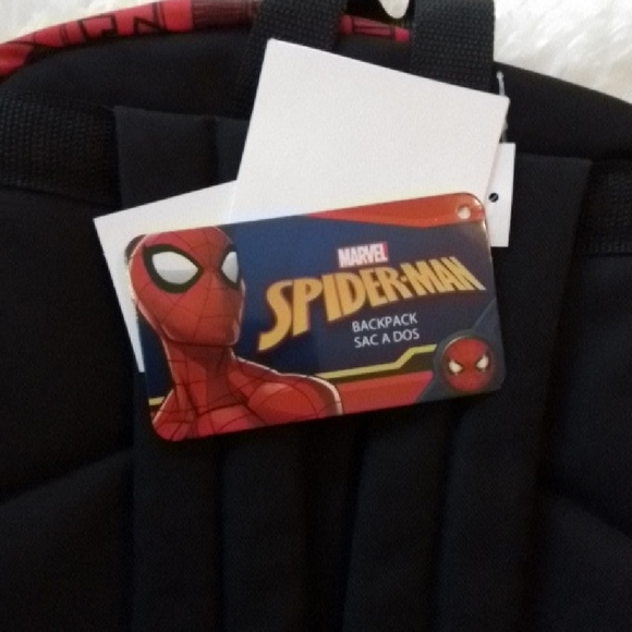 Marvel, Kids, Spider-Man , Red and Black , Backpack, 3D Backpack - Picture 8 of 9